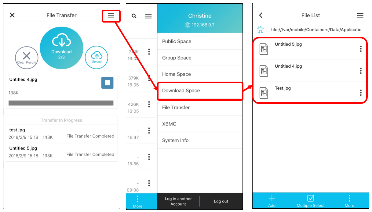 Multiple Select and Thumbnail Function Introduction