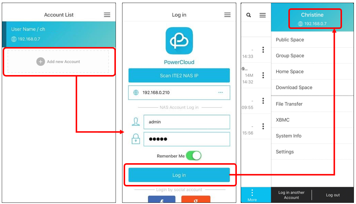 PowerCloud Account Settings Introduction