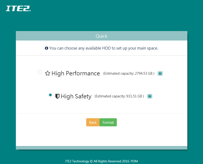 HDD Settings Introduction 