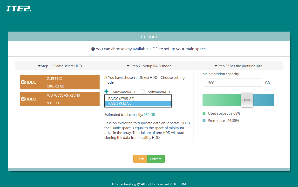 HDD Settings Introduction 