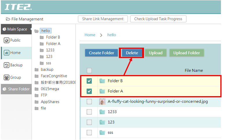 [Windows 10 NAS] Delete File Management Files