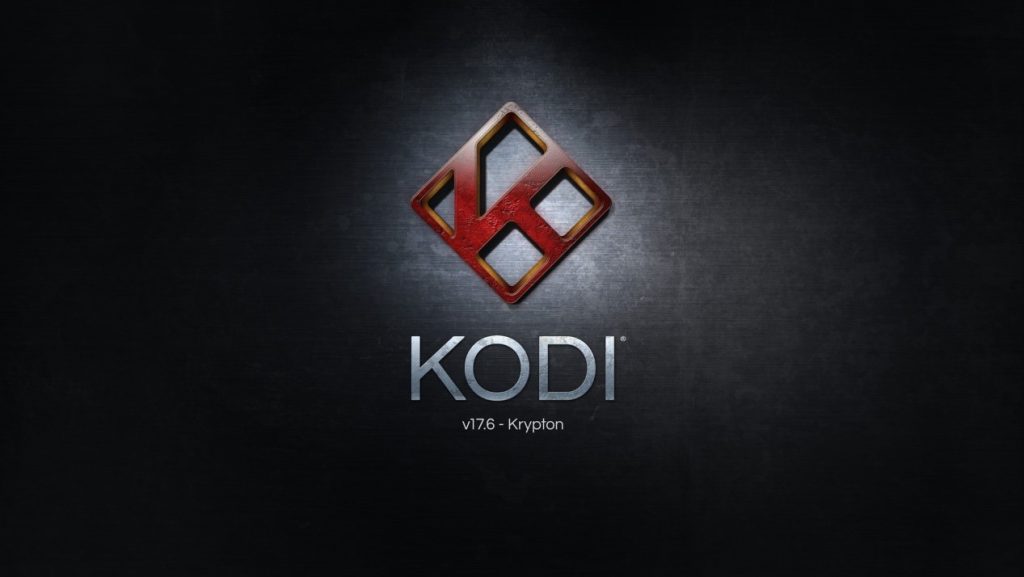 KODI 17.6 版歡迎畫面